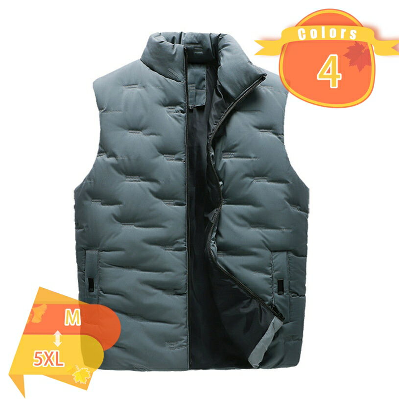 500円OFFクーポン 中綿ダウンベスト ジャケット メンズ チョッキ ゴルフ ウルトラ 防寒 秋冬春 袖なし ジレ インナー 軽量 防風 撥水 透湿 アウトドア 軽登山 ノースリーブ 動きやすい アウトドア ジャケット fascimo