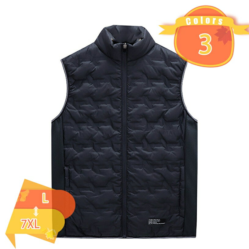 300円OFFクーポン ダウンベスト メンズ 冬 ベスト 大きいサイズ ダウン ベスト ショート丈 軽量 あったか アウター ジップアップ ベスト 防寒 無地 保温性 防寒 暖かい カジュアル 秋冬 大人 キルティングベスト fascimo