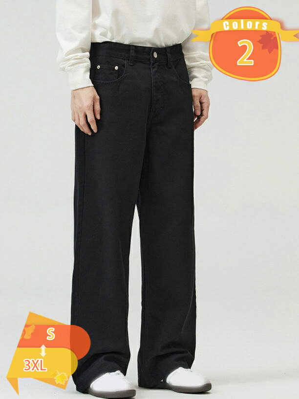 1000円OFFクーポン デニムパンツ メンズ 厚手 暖かパン ゆったり ワイド ジーンズ ジーパン あったかパンツ 裏起毛 ゆったり おしゃれ カジュアル 秋冬 fascimo