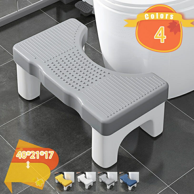メイン素材：プラスチック【商品仕様】サイズ(約)：40*21*17=幅40×奥21×高17cm、（人工測量なので、多少の誤差がある場合がございます）【安心安全】耐久性のあるプラスチック素材でお手入れも楽々。特別な構造で、曲げや圧力に対して強度が上がる！大人が乗っても大丈夫。安定性を保ちます。【人間工学に基づいたデザイン】トイレ踏み台35°は、その角度を実現するために設計されています。足を踏み台に乗せることで、自然な排便姿勢を取ることができ、便通を良くすることが期待できます。【デザイン】シンプルでお手入れも楽々 シンプルでスタイリッシュなデザインなので、どんなトイレにもマッチします。【使用場所】トイレ：踏み台として使えます。足をトイレ踏み台に乗せることで、自然と和式トイレを使用する時の姿勢に近くなり、踏ん張りやすくなります。 快適なトイレタイムとストレスや不安を解消する事が出来ます。オフィス/事務所/コンピューターゲーム:机の下に踏み台として使えます。ラク生活 快適な暮らし 便利な踏み台♪どのトイレにもフィットするデザインで、使用しない時も邪魔になりません。 シンプル、丈夫で安定感のあるデザインなので、オフィス、玄関、洗面台・キッチンなどトイレ以外の場所でも違和感なく使えます。 足元に踏み台を置き、自然と35°になるような姿勢をとり、スムーズな排便を促します。 【商品情報】 サイズ(約)：（人工測量なので、多少の誤差がある場合がございます） [使用時] 40*21*17=幅40×奥21×高17cm 材質： [本体]PVC ポリプロピレン 【多目的】 すなわちバスルーム、トイレ、オフィス、玄関、キッチンなどに最適です。 持ち運び便利ですので、自宅のどこでも使いやすいです。 【使用場所】 トイレ：踏み台として使えます。足をトイレ踏み台に乗せることで、自然と和式トイレを使用する時の姿勢に近くなり、踏ん張りやすくなります。 快適なトイレタイムとストレスや不安を解消する事が出来ます。オフィス/事務所/コンピューターゲーム:机の下に踏み台として使えます。仕事をする時、両足をベンチの上に置いて。玄関：靴交換スツール。 ご注意： ※トイレの形状やサイズによっては収まらない場合がありますのでご注意ください。 ※不安定な場所での使用は転倒等の事故の原因となりますのでご注意ください。ご案内している情報は参考用です。実際にお届けする商品をご確認くだ踏み台 オットマンカバー オットマンおしゃれ オットマン オットマン収納 オットマンスツール オットマン オットマン付きチェア オットマン付きリクライニングチェアオットマン スツールおしゃれ スツールおしゃれアンティーク スツールおしゃれ椅子 スツールおしゃれ高級 スツール北欧おしゃれ スツール北欧木製 スツール北欧踏み台 オットマン 足置き台 スツール高さ40cm スツール丸 スツールアニマル スツール動物 スツール高さ36cm スツール革 スツール80cm スツールブラック スツール48cm踏み台 スツール キューブスツール キューブボックス キューブ型 キューブ収納 布ボックス 布張りスツール ソフトチェア ミニスツール ミニ椅子 キャビネット キャビネットチェアー