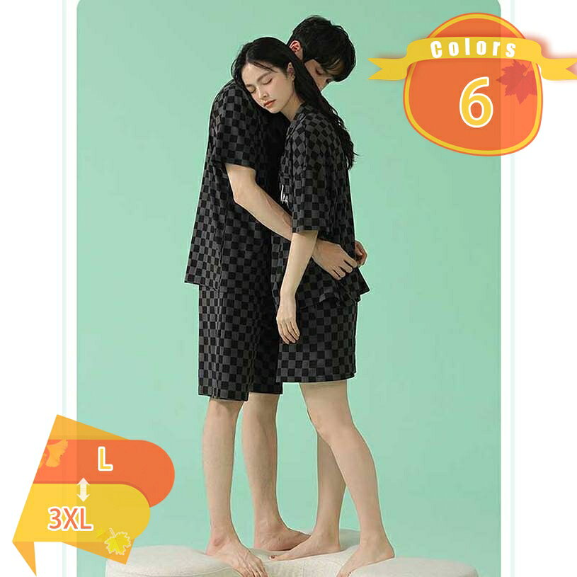 接触冷感 パジャマ ルームウェア 半袖 シャツ 夏 冷感 メンズ レディース 兼用 部屋着 ゆったり セットアップ ネイビー Mサイズ 夏物 メンズストレッチ 部屋着 ゆったりサイズ fascimo