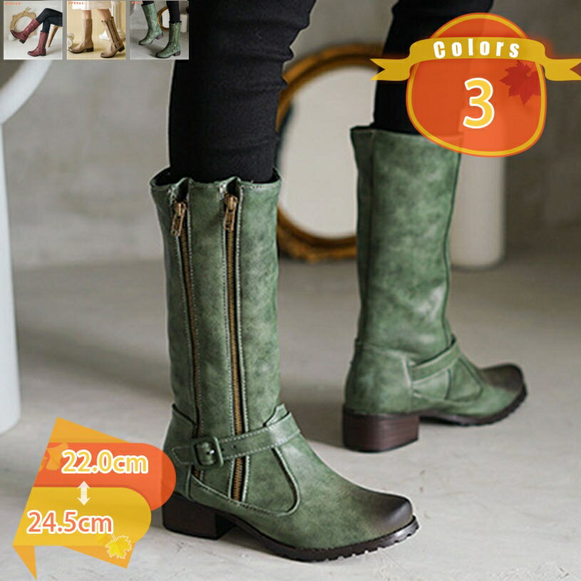 1000円OFFクーポン ロングブーツ 厚底ブーツ レースアップブーツ 美脚 編み上げ ブーツ コスプレ 太ヒ..