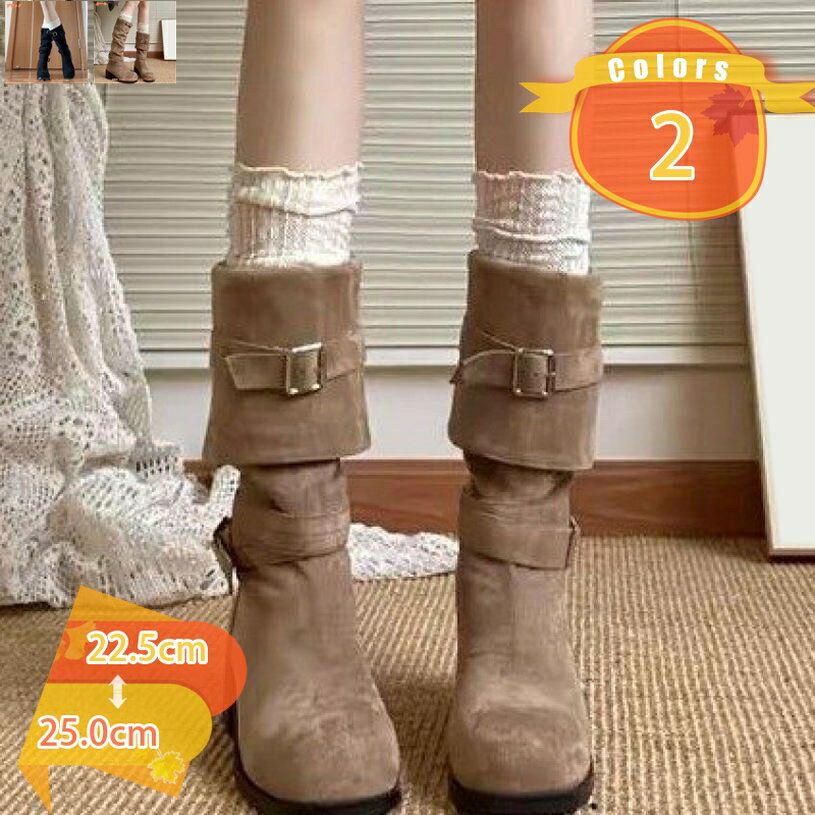 1000円OFFクーポン オフィス 防滑 高筒ブーツ ロングブーツ ニーハイブーツ レディース 秋靴 ジョッキーブーツ くしゅくしゅ ポインテッドトゥ 疲れにく...
