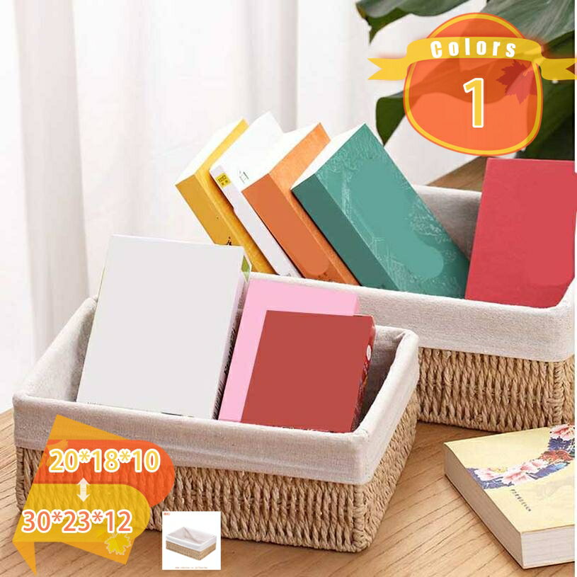 メイン素材：つる■商品サイズ：奥行き×横幅×高さcm「1個入り」。【ナチュラル雰囲気】ラタンで作ったかごは、素材本来の色がナチュラル雰囲気を引き出します。シンプルなデザイン、丁寧な織り目、オシャレな色変化が和洋問わず大人気です。古典風や現代風、北欧風のインテリアーにも相性がいい。使う空間に暖かい癒し風が盛り上がります。■【実用の万能かご】さまざまな整理のニーズに対応できます。用途に合わせて簡単に移動して、使い分けることが可能です。日用品を収納出来るだけでなく、癒し空間を演出することもできます。玄関、寝室、洗面所、クローゼットなど様々な場所でお使いいただけます。また、お祝い、引っ越しのプレゼントや、ホテル、店などの業務用にも適応します。■【手編み、おしゃれ】収納かごは一つ一つ職人による丁寧な手編みで仕上げてあります。収納かごはラタンで一体式で編み込み、通気性がよく、耐久性があり、小物入れが便利です。文房具、化粧品、お菓子などの小物を入れる卓上収納で、色々場合に使えます。■【長持ちできる】ラタン素材は防腐、防虫性能よく、軽量かつ丈夫が特徴です。かご本体が着キズ付いたり、変形したりなどほとんど発生しません。ラタン素材を採用し、職人さんが手織りで仕上がったかご/バスケット。見た目は美しく環境にもやさしい。ぬくもりのある素材は手触りよく、使い心地も快適です。■【多用途】洗顔クリーム、ハンドソープ、タオルなどのバス用品、はさみ 、ペンなどの文房具、リモコンやメ ガネなどの日常用品や雑貨もきちんと収納できます。ごニーズによって、キッチン、浴室の洗面台、ベッドサイド、玄関、たんすなど の日常使用する置き場所にちょっとした小物の収納にお役に立つ卓上収納かごです。◆商品情報 ・商品サイズ：奥行き×横幅×高さcm「1個入り」。 ・素材：ラタン ・用途：玄関 寝室 キッチン リビング トイレ 部屋 小物収納 衣類収納 ・ギフト用途：引越祝い 新築祝い 誕生日プレゼント ・対象：メンズ 男性 レディース 女性 大人 ・バラバラになりがちな小物をすっきりまとめられるスクエアバスケット。 ・移動させやすく、リモコンやサプリを入れてリビングからダイニング、お菓子入れにしてキッチンからソファ、コスメやヘアブラシなどを入れてドレッサーから洗面所へ・・・という風に必要な場所に持って回りたいものの収納にも便利！ ・使いたい場所にぽんと置いているだけでこだわりのインテリア用品に見えておしゃれです！ ・さっとしまって取り出せる、雰囲気も良いボックスなら自然と散らからず、常に片付けておくのは苦手って方にもおすすめ。 ・アタという植物を丁寧に手編みで編みこんだ商品です。 ・とても丈夫で、永く使えます！！自然素材・ハンドメイド独特の風合いをお楽しみください。 ◆メンテナンス ・普段は乾拭きで十分です。網目に塵や埃が詰まった場合は軽くブラッシングをしてください。 ◆注意事項 ・記載サイズは目安とお考えください。 ・手編みしておりますので、歪みや多少の難（機能に問題の無い範囲）などが見られる場合もございます。 ・素材そのままを使っておりますので、色合いにムラや個体差がございます。 ・ご了承下さいますようお願い致します。 ・検索キーワード バスケット かご バスケット カゴ 収納かご 編み 収納バスケット おしゃれ かわいい 可愛い インテリア お片づけ 方付け 整理 ケース 収納ボックス 天然素材 木製 木箱 籠 雑貨 北欧 アジアン ナチュラル カントリー シンプル フレンチ カフェ風 ヴィンテージ アンティーク ラタン 籐 柳 脱衣所 洗面所 バスルーム 玄関 リビング キッチン 台所 ダイニング トイレ サロン カフェ 喫茶店 飲食店 レストラン 店舗 ランドリー 洗濯物入れ タオル 下着 お菓子 食材 ストッカー ストック コスメ 化粧品 小物入れ 卓上 小物収納 ボックス インナーケース インナーボックス 浅型 浅め トレイ 卓上 トレー ふたなし フタなし 布付き 内布 取り外しご案内している情報は参考用です。実際にお届けする商品をご確認くだ収納かご 収納かご おしゃれ 収納かご 重ねられる 大容量 キッチン 収納ラック 折りたたみバッグ バスケット 畳める 収納 持ち手付き ケースまるごと 収納かわいい 屋根裏収納はしご収納かご 紙バンド 紙ひものバスケット 収納かご 可愛い 重ねられる かわいい 収納カゴ キッチン キャンドゥ キャンプ 収納カゴ 折りたたみ キャスター おしゃれ 木 黒 クローゼット収納バスケット 可愛い おもちゃ収納 バスケット お風呂収納バスケット カゴ 重ねる かわいい カラフル 収納 かご バスケット 収納ボックス かご バスケット 収納 買い物かご収納バスケット 折りたためるランドリーバスケット ブルー1個 洗濯かご ランドリーバッグ 脱衣かご 防水 折りたたみ 取っ手付き ホワイト 化粧品 トイレットペーパー バスケット