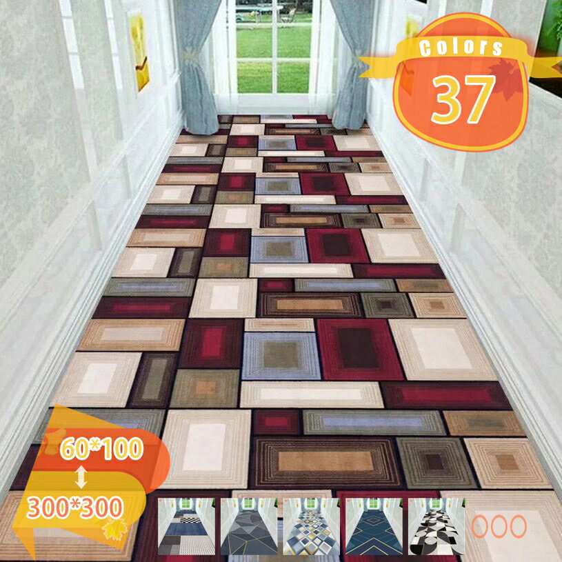 Rakuten - 廊下 カーペット 吸着 廊下敷き ロングカーペット ズレない 洗える 撥水 おしゃれ 無地 カーペットタイプ ロングマット 防音 ラグ 無地 養生保護マット ロングマット 廊下敷きマット 洗える 素足が喜ぶ 滑り止め付 オールシーズン fascimo