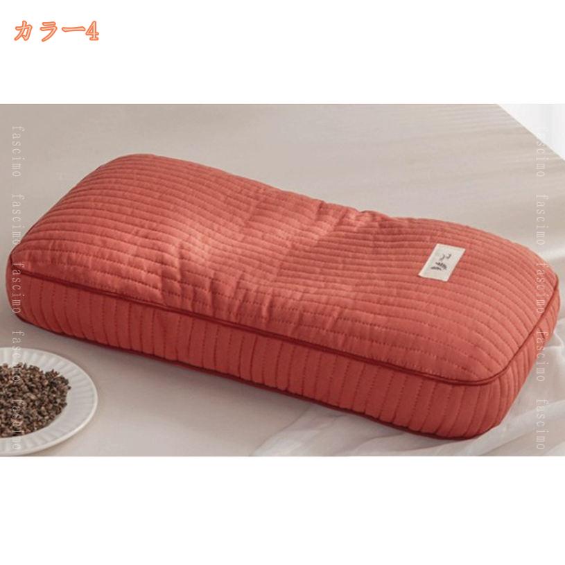 300円OFFクーポン ごろ寝 枕 お昼寝やごろ寝にぴったり クッション 横向き寝 横向き寝用枕 横向き寝用 気持ちいい 安眠 快眠枕 昼寝枕 柔らかい 丸洗い可能 立体構造 横寝用抱き枕 そば殻 そばがら カバー付き まくら枕 母親/父親/彼氏/旦那さん fascimo [3]