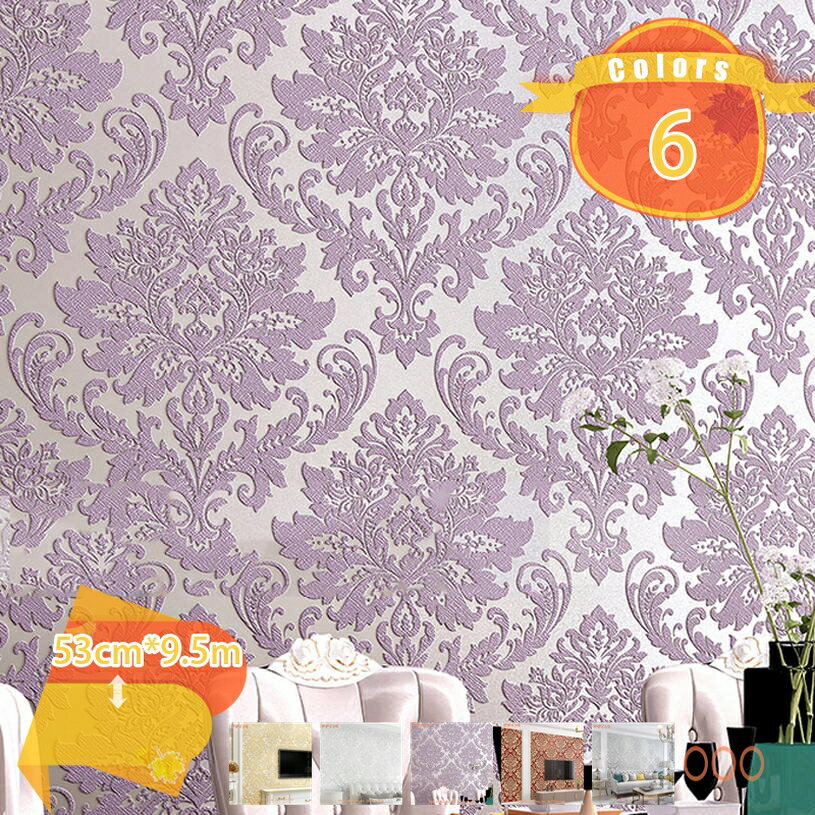 壁紙 クロス 装飾シート おしゃれ アンティーク はがせる フリース ダマスク柄 カルトナージュ diy 補修 店舗 内装 リビング トイレ 玄関 リフォーム 撮影用 ウォールペーパー wallpaper ヨーロピアンダマスク リビングルーム ベッドルーム fascimo