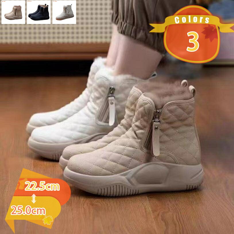 500円OFFクーポン ムートンブーツ レディース ショート 大きいサイズ スノーブーツ ムートン ショートブーツ おしゃれ 小さいサイズ シューズ 裏起毛 暖か ベーシック 防滑 通学 通勤 歩きやすい 防寒 ぺたんこ靴 痛くない 軽量 疲れない 冬 fascimo
