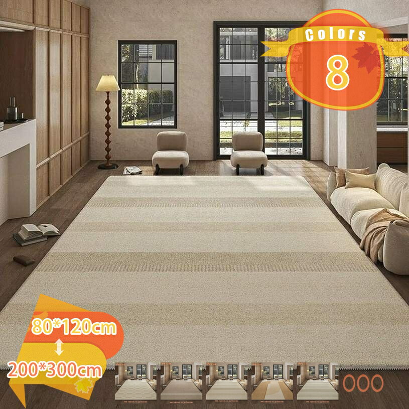 乐天商城 - 500円OFFクーポン カーペット ラグマット リビング ダイニング 北欧 ふわふわ シンプル ラグ 洗える 無地 キッチン おしゃれ 滑り止め 風呂 台所 インテリア 寝室 センターラグ 絨毯 洗濯 長方形 マット シャギーラグ 玄関マット 居間 屋内用 fascimo