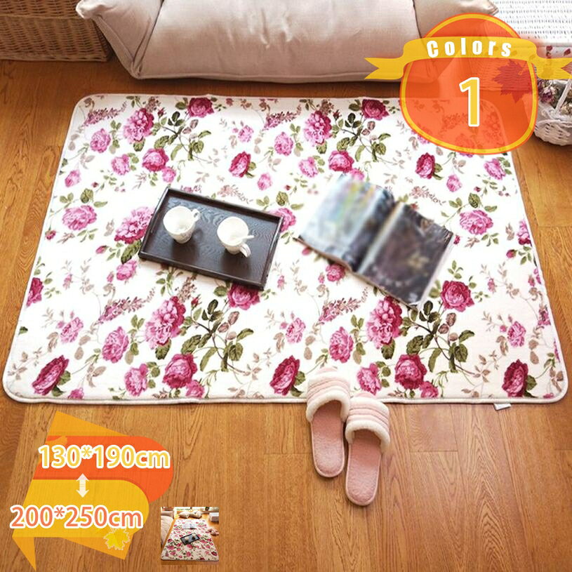 Rakuten - 500円OFFクーポン カーペット ラグマット 絨毯 ホットカーペット対応 防ダニ 手触り 耐摩耗性 洗える 無地 厚み 北欧 柔らかい 低反発 折り畳み リビング ベッドルーム プレイマット 四季通用 ヨガ 厚手 極厚 長方形 ラグ 敷物 タタミ用 fascimo