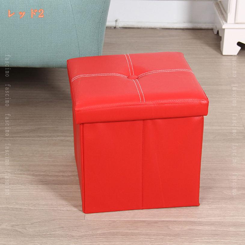 スツール 2人掛け ワイド 収納 BOX 収納ボックス 収納ベンチ 収納スツール ベンチ オットマン おもちゃ箱 多機能 折り畳み可能 ストレージチェア リビング/玄関/寝室適用 1人掛け 大容量収納 衣類収納 椅子 いす チェア fascimo [3]