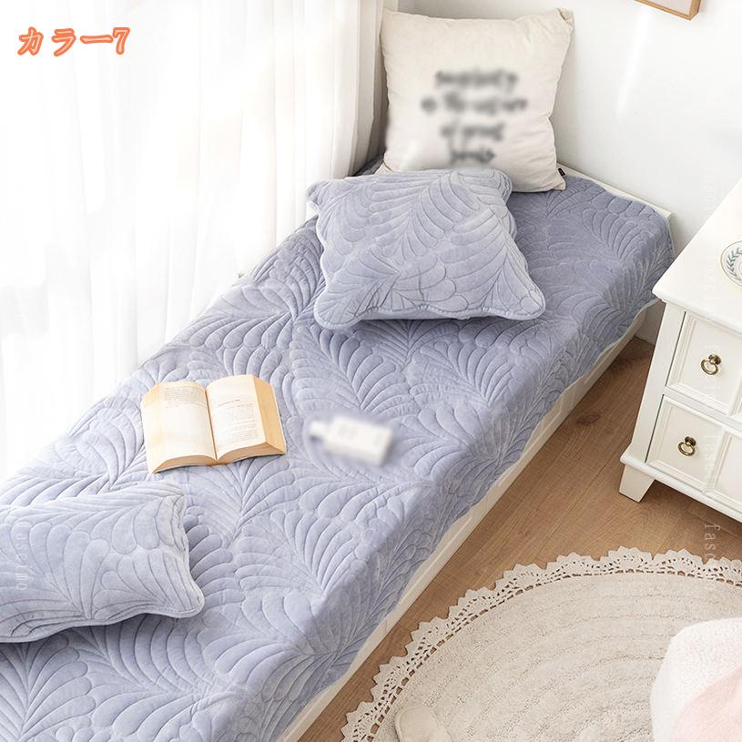 1000円OFFクーポン ソファカバー ソファパッド 2人掛け 冬 ソファー用 椅子 厚め 可愛い マルチカバー 保護 洗える ソファーマット フロアクッション 大きめ 御洒落 折りたたみ シートクッション 柔らかく 肌触りが気持ちいい 単品販売 fascimo [2]