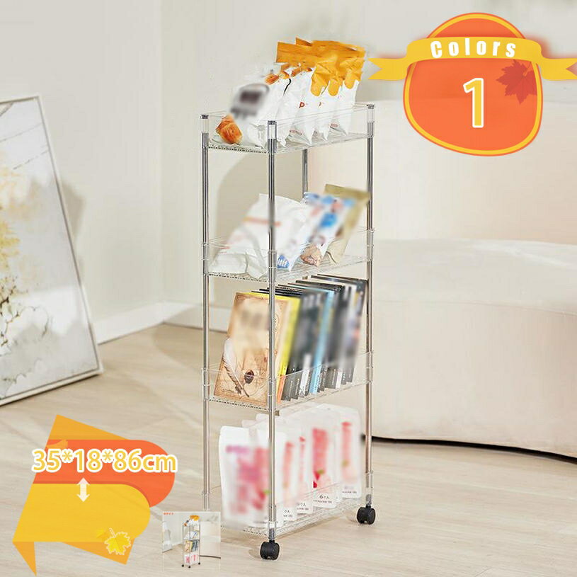 1000円OFFクーポン キッチンワゴン ins風 キャスター付き キッチン 収納 キッチンワゴン おしゃれ かわいい 新生活 一人暮らし キッチン収納 北欧 収納 寝室 リビング インテリア スリム ベビーワゴン 隙間収納 組立簡単 fascimo