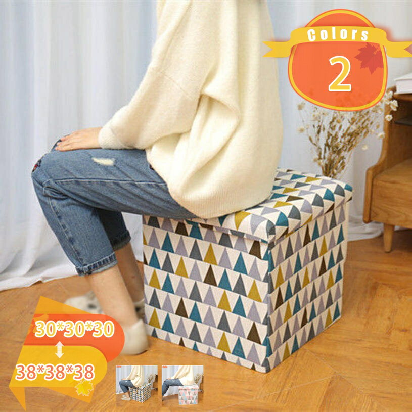 500円OFFクーポン 収納スツール オットマン スツール 折りたたみ式 収納ボックス おしゃれ 丸 フットス..
