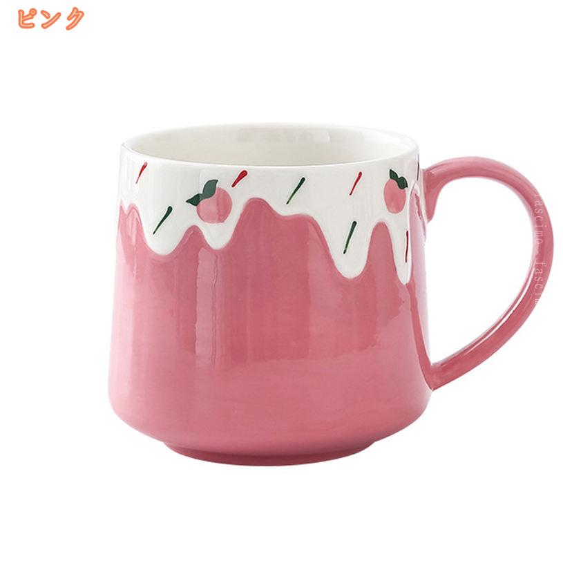 300円OFFクーポン きれい調 大人可い いちご パイナップル コーヒーカップ 誕生日 記念日 卒業祝い カップル用 マグカップ 北欧ナチュラルカラーデザイン雑貨 ファッション インテリア 新生活 ふたり暮らし 食器 シリアル スープ 陶器 fascimo fascimo-10086408 FASCIMO サンプル画像2