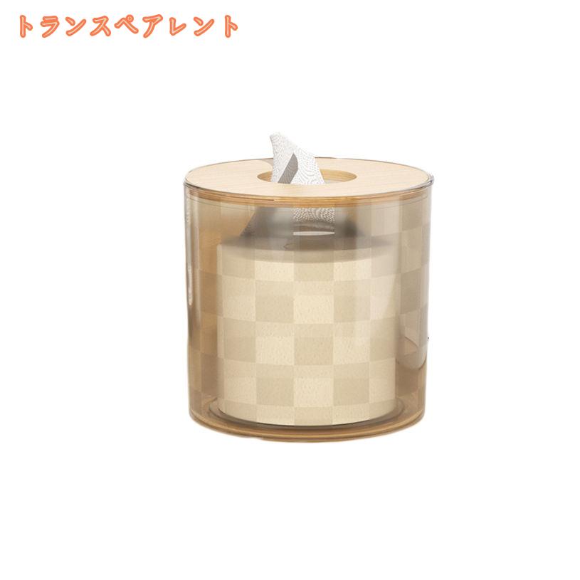 1000円OFFクーポン ティッシュボックス ティッシュケース ティッシュ入れ ティッシュホルダー ティッシュカバー クリア おしゃれ かわいい 透明 片手で切れる 客 オフィス 収納 半透明 ふた付き fascimo [3]