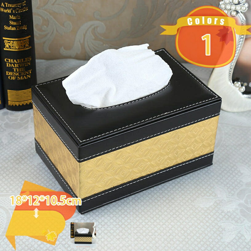 Rakuten - 500円OFFクーポン ティッシュカバー ティッシュボックス 本革調 ヘッドレスト サンバイザー アームレストに取り付け ティッシュケース 車 レザー素材 滑らないティッシュ 合皮製 北欧 車 玄関 卓上収納 fascimo