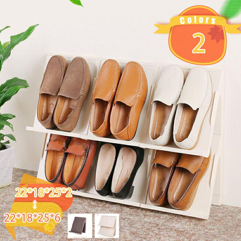 シューズラック 収納 靴置き スリム 靴箱 下駄箱 靴入れ 省スペース玄関 大容量 簡単 組み立て 工具不要 組立式 安定 軽量 滑り止め 耐久性 狭い空間向け 組立簡単 屋内 屋外 玄関 廊下 斜め置き アパート用 スリム シューズラック fascimo