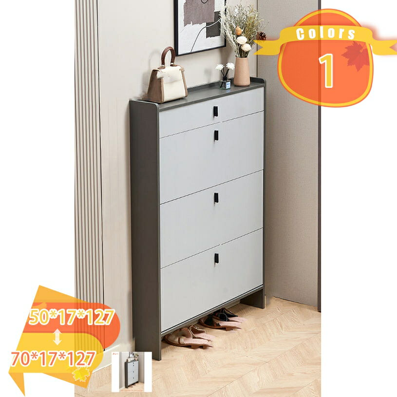 1000円OFFクーポン シューズラック 靴箱 下駄箱 3段 収納 隠せる 薄型 省スペース 通気性 奥行17 高さ127 シューズボックス 下駄箱 3段 奥行き17 玄関収納 奥深 扉 通気性 靴箱 靴収納 シューズボックス 靴箱 下駄箱 玄関収納 シューズラック fascimo