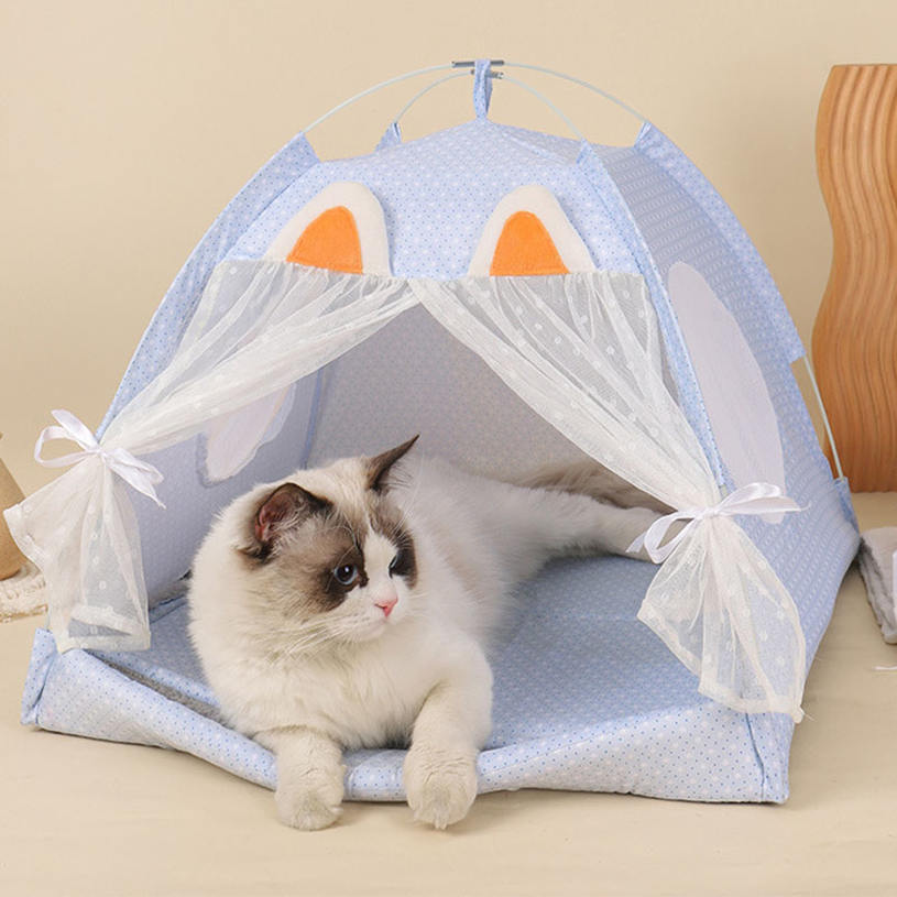 300円OFFクーポン ペットテント 室内 室外 犬 テント ベッド 猫 テント 夏 冬 折り...