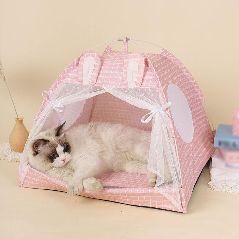 500円OFFクーポン ペットテント 猫 犬 テント ベッド ペットハウス ペットベッド ...