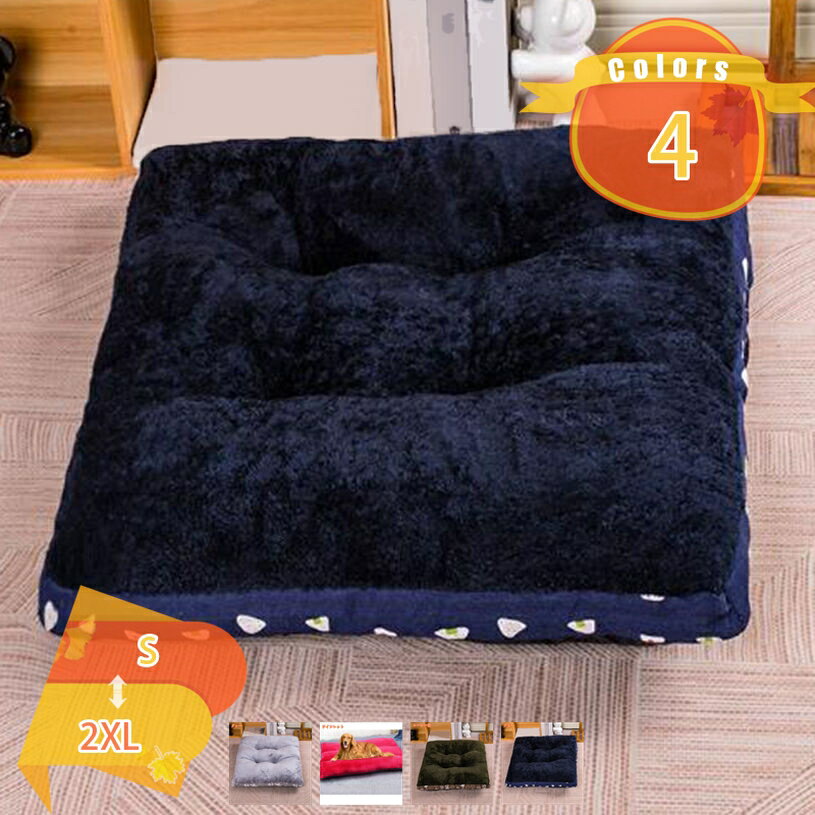 500円OFFクーポン ペットベッド ペットマット ペットソファ スクエアベッド 犬 猫 クッション 犬用 猫..