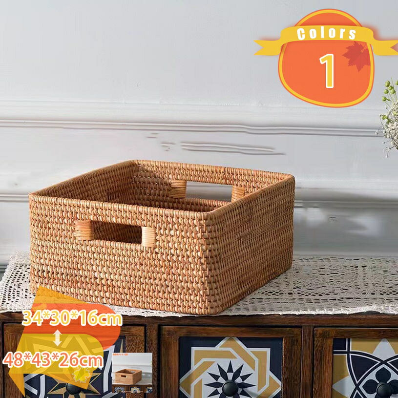 収納ボックス 大容量 深型 籐編み おしゃれ 衣類収納 収納バスケット かわいい インテリア お片づけ 方付け バスケット カゴ 収納かご 整理ケース 防水 防湿 高耐久 押し入れ クローゼット お部屋 オフィス 収納ボックス fascimo(3.0)