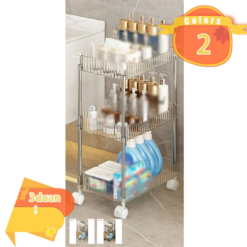 メイン素材：プラスチック★「サイズ」（cm） カラー9、カラー10 3段：幅37×奥行22×高さ66.5cm 「部品」キッチンワゴン（1個）、キャスター（4個）★「大容量」耐荷重に強く、重いものも軽いものも、きちんと収納できるます。 約70...