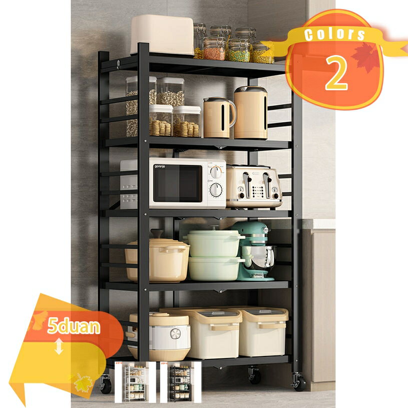 サイドテーブル キャスター付き キッチンワゴン ベビーワゴン 移動式 ワゴン キャスター付きラック 収..