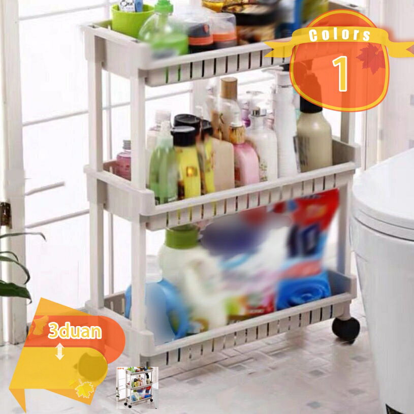 Rakuten - 500円OFFクーポン キッチンワゴン キャスター付き ラック キッチン 台所収納 ワゴン 回転 バスケットトローリー ツールワゴン インテリア 収納 キッチン収納 小物 庭 ガーデニング 浴室 北欧 おしゃれ 収納カート キッチンラック 隙間収納 fascimo
