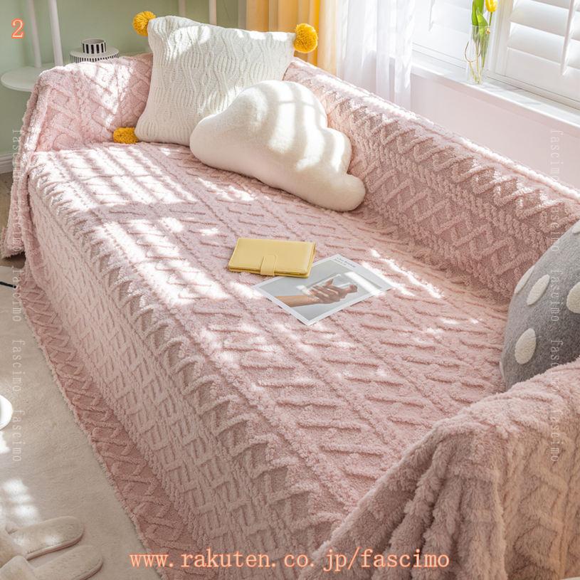 北欧風 滑り止め ソファカバー オシャレ 現代風 ファッション 超便利 暖かい キルティング マルチカバー おしゃれ 模様替え 肘掛け ソファマット ソファー保護 キズ防止 丸洗い 綿クッション 肌触り良い 1/2/3人掛け 室内マット ソファーカバー fascimo [2]