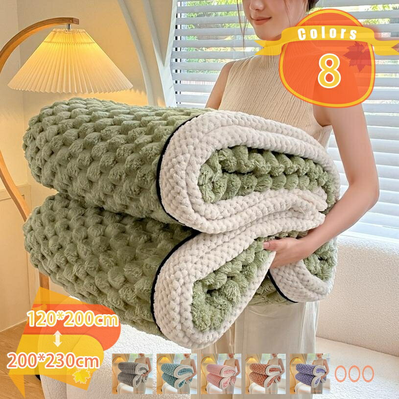 500円OFFクーポン 北欧風 毛布 ブランケット 秋冬用 保温 防寒 厚手 柔らかく肌触り フランネル 2枚合わせ 掛け毛布 あったか 快適 暖かい 寝具 寝冷え対策 洗える おしゃれ 華やか 柔らかい 軽い 夏 冷え対策 オールシーズン 防寒性 安眠 ソファー用 タオルケット fascimo