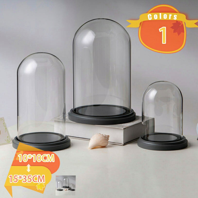 【クリックして他のサイズを選択してください】10*25CM12*15CM15CM12*18CM12*20CM12*22CM12*26CM12*30CM12*35CM16.5CMメイン素材：ガラス★・1：【外寸法：直径*高。ご購入前にサイズをご確認ください。】セット内容：ディスプレイケース*1（ガラスカバー＋木製ベース）。美しいガラスドームは、透明なガラスカバーと木製ベース付きが特徴です。★・2：透明なガラスドームで大切なコレクションを美しく保護。透明素材を使用した円柱或いは球型ケースで、中身のディテールを損なわずに展示でき、ほこりや湿気からしっかり守ります。★・5：DIY とクリエイティブな活用。透明なガラスのため、季節ごとのテーマやオリジナルアートワークを組み合わせたディスプレイが自由自在。フィギュアコレクションやミニチュア模型を保護しながら、コレクターズアイテムとして引き立てます。★・4：多用途ケース。永生花、アクセサリー、ジュエリー、フィギュア、人形、工芸品など、幅広いアイテムのディスプレイに対応。趣味やインテリアに合わせて自由に活用できます。★・3：安定感のある台座付きでどこにでも置ける飾り収納。付属の台座により安定して設置可能。リビング、書棚、オフィスなど、あらゆるシーンのインテリアとして自然に溶け込みます。当社は日曜日が定休日となっておりますため、メール等へのご返信は月曜日以降とさせていただきます。何卒ご了承いただけますと幸いです。 ★【サイズ】：正確な寸法は、このページの写真で確認できます。 【デザイン】 実木の台座と透明ガラスカバーを組み合わせ、アンティーク感と上質な雰囲気を演出。大切なコレクションを美しく展示できます。 【玄関のワンポイントに。】 大切な工芸品や仏像を玄関に飾れば、訪れる人を上品に迎える空間に。落ち着きのある雰囲気を演出します。 【リビングのインテリアに。】 透明ガラスドームが光を取り込み、コレクションを美しく引き立てます。リビングのアクセントとして存在感を放ちます。 【書斎や茶室での展示に。】 アンティーク小物やフィギュアを保護しながら展示。知的で落ち着いた空間づくりに最適です。 【店舗・ショールームのディスプレイ】 実木台座と透明感のあるガラスは、店舗展示やショーウィンドウにも映え、商品の価値を一層高めます。 【ギフト・記念品として。】 特別なコレクションや思い出の品を守り、美しく飾ることができるため、贈り物や記念品としても喜ばれるアイテムです。 【使用上の注意】 ●熱いものを乗せないでください。●濡れた場合はすぐふき取ってください。 【ご注意ください】 ★注：本商品は収納ケースのみ、図の中の飾りと小物などは含めていません。 ★注：この商品は手作業で製作されており、小さなシミやキズ等の軽微なキズがある場合がございますが、正常です。 このような状況が気になる場合は、慎重に購入してください。ご案内している情報は参考用です。実際にお届けする商品をご確認くだクリアケース 立体展示 ガラスカバー ガラスドーム フィギュアケース 防塵 UVカット 手作りモデル アクセサリー 小物 模型 工芸品展示ケース 立体展示 分かりやすい おしゃれ 防塵 保護 ディスプレイケース ガラスドーム 球形 透明ガラスカバー ディスプレイケース透明ドーム インテリア 卓上 ガラスカバー 装飾品 保護カバー ディスプレイケース 円柱 ガラスドーム アクセサリー 化粧品 フィギュア展示ボックス 工芸品 置物 アクセサリー 収納 ジュエリー ケース 玉飾り ディスプレイ フィギュア ケース 手作り 模型 展示 卓上