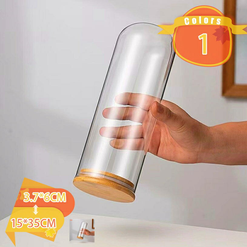 ガラスドーム 防塵カバー インテリア ディスプレイケース 微景観 永生花 アクセサリー 置物 手作り模型 フィギュア ミニチュア 積み木 時計展示 コレクションケース 卓上飾り fascimo