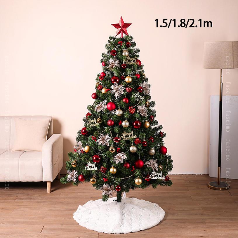 クリスマスツリー 大型 おしゃれ 特大 針葉樹 おしゃれ 北欧 窓周り パン屋 パーティー 会社 組み立て簡単 クリスマス雑貨 クリスマス用ライト オーナメント まるで本物 スチール脚 クリスマスデコレーション クリスマスツリー fascimo
