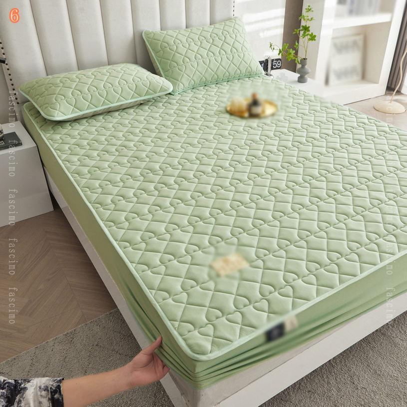 1000円OFFクーポン 一体型ベットパッド 花柄 秋冬 さらさら触感 汗取り敷き毛布 ベ...