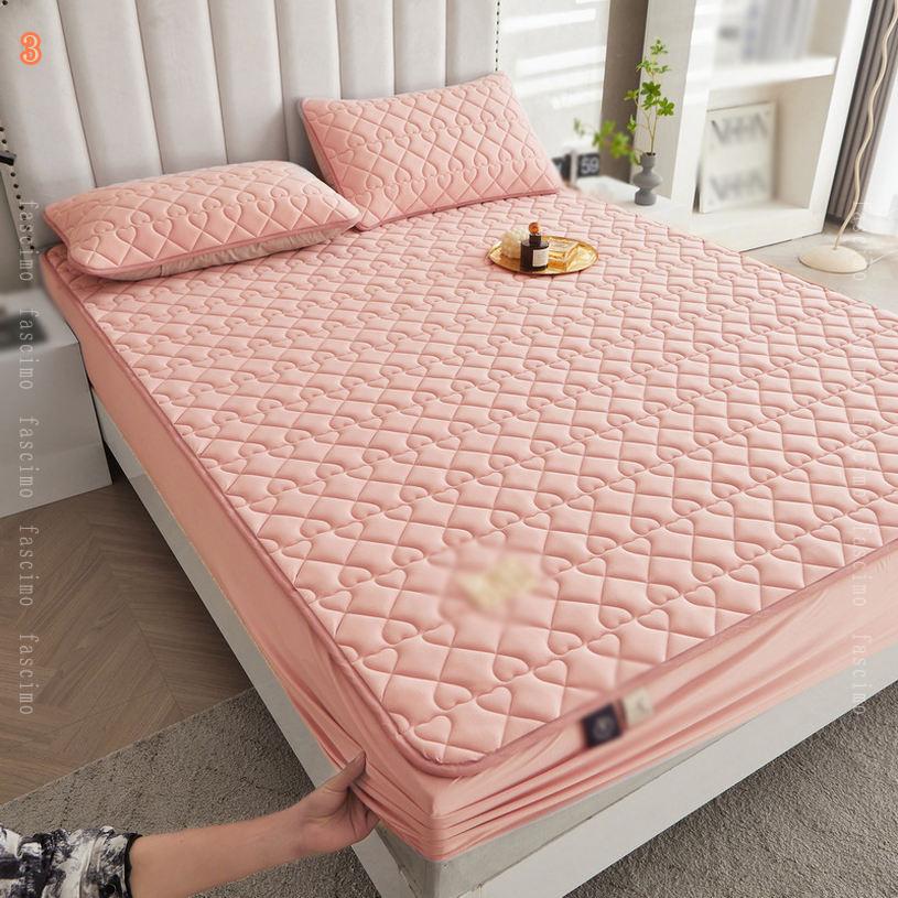 1000円OFFクーポン 一体型ベットパッド 花柄 秋冬 さらさら触感 汗取り敷き毛布 ベ...