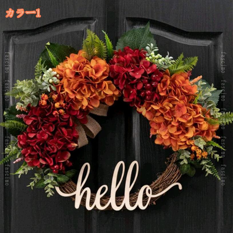 クリスマスリース 赤リボン Xmas リース 造花 花輪 造花 お祝い 誕生日 クリスマス...