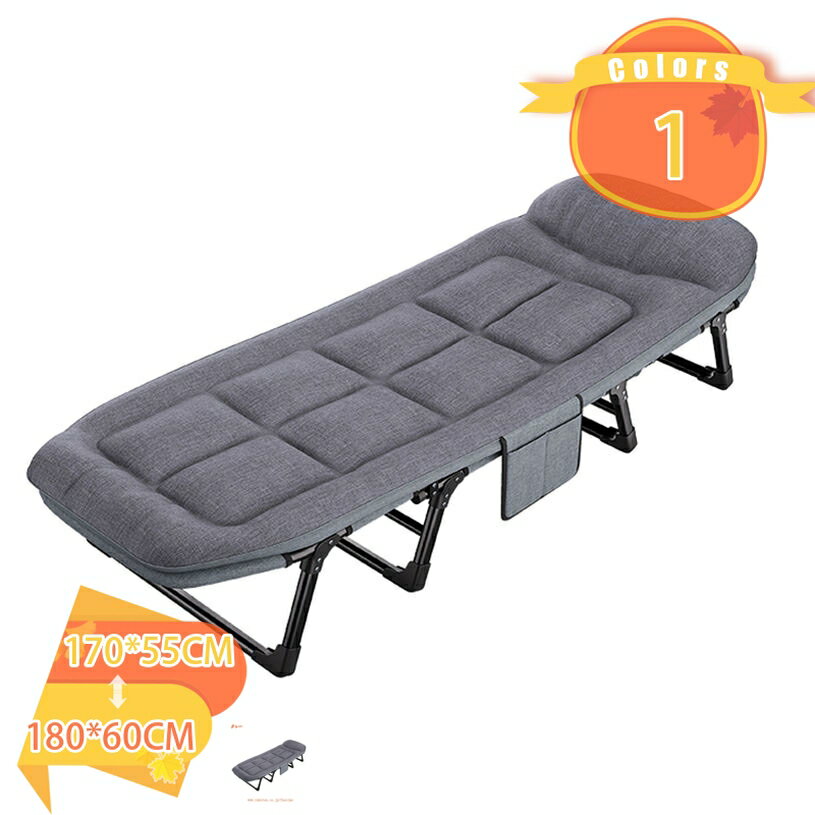 折りたたみベッド コンパクト 折りたたみベッド シングル 簡易ベッド 折り畳み 室内 折り畳み ベッド マットレス付き 軽量小型 折りたたみ シングル ベット 角度調節 枕付き シングルサイズ 三つ折り 収納簡単 省スペース fascimo
