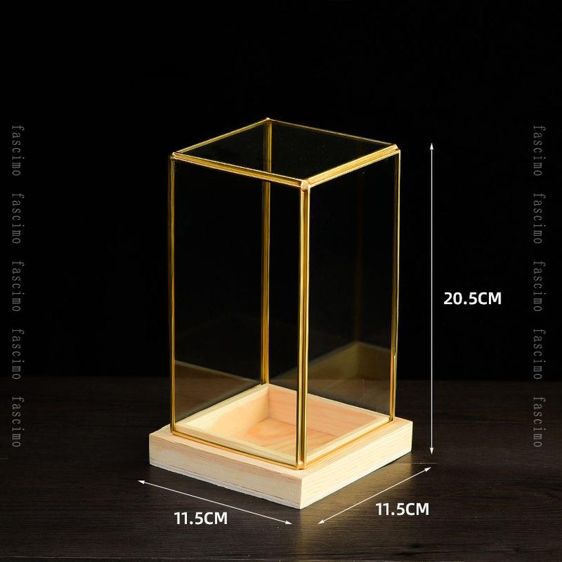 1000円OFFクーポン ガラスドーム 大きい フィギュア 透明カバー 卓上展示 店舗 飾...