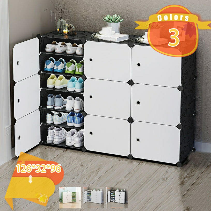1000円OFFクーポン シューズボックス 折りたたみ式 靴箱 厚手耐久/完全防塵 シュー...