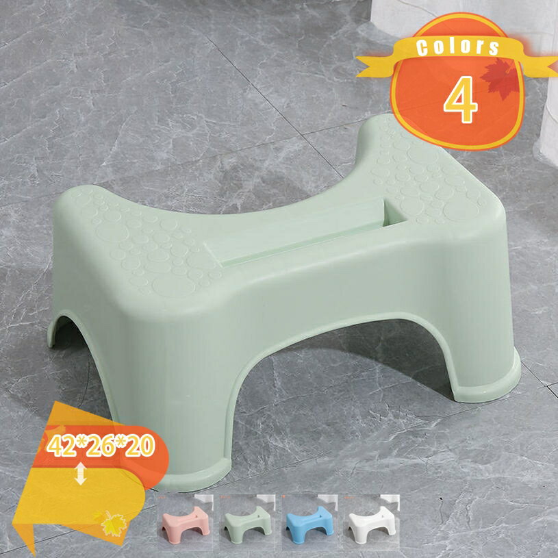 メイン素材：プラスチック【商品仕様】サイズ(約)：42*26*20=幅42×奥26×高20cm、（人工測量なので、多少の誤差がある場合がございます）【長持ちする素材】このトイレ踏み台は軽量で耐久性のあるPP素材で作られており、臭いがなく、大人の重量に耐えることができます。どんなトイレの下でも掃除や保管が簡単です。【だれでも楽に使える】低すぎると便座に座りにくいし、高すぎると邪魔になるというお悩みを解決するため、洋式トイレにとって最適な高さ17cmトイレ踏み台が設計。だれでも快適にお使いいただけます。【人間工学と健康】洋式トイレの場合、便座に座って上体を前に少し倒すことで、肛門と直腸の角度がまっすぐになって、直腸にたまっていた便が出やすくなる。踏み台に足元を乗せることで、排便しやすい姿勢を作り、スムーズなお通じを促す。【多目的】- 階段用スツールは多目的用途、すなわちバスルーム、トイレ、キッチンなどに最適です。ラク生活 快適な暮らし 便利な踏み台♪どのトイレにもフィットするデザインで、使用しない時も邪魔になりません。 シンプル、丈夫で安定感のあるデザインなので、オフィス、玄関、洗面台・キッチンなどトイレ以外の場所でも違和感なく使えます。 足元に踏み台を置き、自然と35°になるような姿勢をとり、スムーズな排便を促します。 【商品情報】 サイズ(約)：（人工測量なので、多少の誤差がある場合がございます） ご注意： [使用時] 42*26*20=幅42×奥26×高20cm 材質： [本体]PVC ポリプロピレン 【多目的】 すなわちバスルーム、トレ、オフィス、玄関、キッチンなどに最適です。 持ち運び便利ですので、自宅のどこでも使いやすいです。 【使用場所】 トイレ：踏み台として使えます。足をトイレ踏み台に乗せることで、自然と和式トイレを使用する時の姿勢に近くなり、踏ん張りやすくなります。 快適なトイレタイムとストレスや不安を解消する事が出来ます。オフィス/事務所/コンピューターゲーム:机の下に踏み台として使えます。仕事をする時、両足をベンチの上に置いて。玄関：靴交換スツール。 ご注意： ※トイレの形状やサイズによっては収まらない場合がありますのでご注意ください。 ※不安定な場所での使用は転倒等の事故の原因となりますのでご注意ください。ご案内している情報は参考用です。実際にお届けする商品をご確認くだ踏み台 小さめ キッチン椅子踏み台高め 持ち運び 子ども トイレ踏み台 子ども用 柔らかい 持ち運びしやすい折り畳み踏み台 油圧 有酸素運動 優勝踏み台 スツール おむつ収納 収納 お片付けボックス キッズ収納 キッズ収納ボックス コスメ収納 ドレッサー コンパクト収納 ダイニングスツール踏み台 スツールコンパクト スワイドイス椅子収納 収納長方形 オットマン 椅子 椅子北欧 椅子収納 椅子子ども 椅子コンパクト 椅子おしゃれ 椅子四角オットマン スツールおしゃれ スツールおしゃれアンティーク スツールおしゃれ椅子 スツールおしゃれ高級 スツール北欧おしゃれ スツール北欧木製 スツール北欧