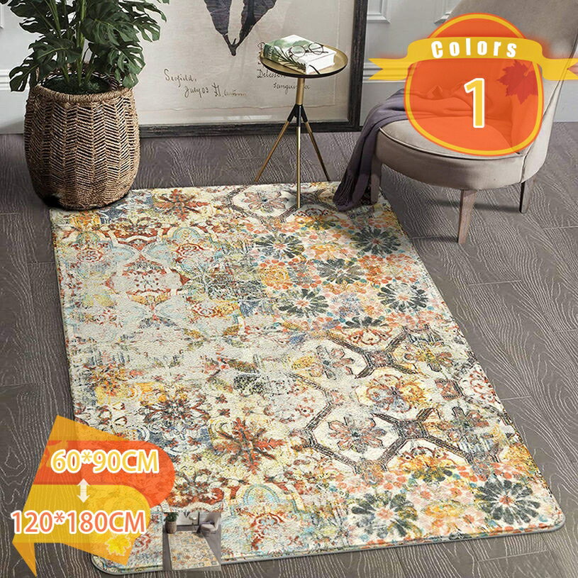 ラグ カーペット ふわふわ 洗える ラグマット 厚手 フランネル生地 低反発カーペット 北欧 おしゃれ ら..