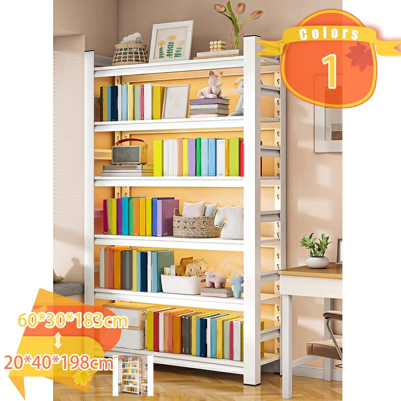 【クリックして他のサイズを選択してください】70*40*183cm80*35*183cm90*30*183cm80*35*198cm90*30*198cm80*40*183cm80*40*198cm90*35*183cm90*35*198cm90*40*183cm90*40*198cm100*30*183cm100*30*198cm100*35*183cm100*35*198cm100*40*183cm120*30*183cm100*40*198cm120*30*198cm120*35*183cm120*35*198cm120*40*183cm120*40*198cmメイン素材：スチール耐久性に優れた高品質のスチール素材で作られ、防サビ加工が施されています。日常の使用で重たい物を載せてもぐらつかず、安定して使用できる設計です。棚の各段は柱の内部のシークレットホールに間隔の溝があり、物の大きさに合わせて棚を上下に自由に調節でき、ご希望に合わせた収納スペースが作れます。A4ファイルや雑誌だけでなく、辞書や歴史書、文学書など幅広く収納可能です。天板にはプリンター、電話、プロジェクター、アート装飾品などを収納できます。オープンシェルフには、簡単に分解して組み立てることができます。お手入れも簡単で、汚れは布でさっと拭き取ることができます。キッチン、リビング、寝室、クローゼット、バスルーム、ガレージ、倉庫、屋外倉庫に適しています。また、多くの棚が必要な学校、病院、オフィス、ショップなどにも適しています。商品名：リビング収納棚です。 材質：スチールです。 適用例：玄関棚、絵本棚、書類棚、漫画棚、雑志棚、本棚などです。 ● すっきり大容量収納： オープンな棚設計で、書籍はもちろん、漫画、雑誌、ファイル、お気に入りの小物や観葉植物を飾るディスプレイ棚としても大活躍。豊富な収納力で、あらゆる“散らかり”を解決します。 ● コンパクトで省スペース： スリムな設計で、狭い場所やちょっとしたスペースにもぴったり。リビングの一角、書斎、子供部屋、そしてオフィスまで、空間を有効活用できる省スペース設計です。 ● こだわりの品質と耐久性： 高品質なMDF材を使用。しっかりとした強度で、重い書籍や物を収納しても安定感抜群。長く愛用できる耐久性を備えています。 ※ご注意：色合いはモニターと撮影環境により若干の誤差が出る場合がございます。 実寸はメジャー採寸のため、若干の誤差が生じる場合がございます。 ※大きな製品ですので、輸送中に打撲の恐れがあります、品質に問題があれば連絡してください。ご使用時何か問題がございましたら、お気軽にお問い合わせください。ご満足まで対応いたします。 キーワードです： 本立て小型本棚省スペース雑誌棚マガジンラック本だなほんだな収納家具ラックナチュラル北欧風組み立て簡単DIY狭い小部屋子供部屋おしゃれ 寝室オフィス店舗リビング 書斎 ディスプレイ小物漫画コミック絵本 コンパクト 狭い場所 シンプル モダン 北欧 レトロ デザイン性ご案内している情報は参考用です。実際にお届けする商品をご確認くだ収納ラック シンク下収納 スライド ゴミ箱上 ゴミ箱上ラック キッチン収納棚ラック キッチン収納ラック キッチン収納棚 扉付き キッチン 新生活 モノトーンスチールラック オープンラック 6段 収納ラック オープンシェルフ 木目天板 耐荷重 組立簡単 靴箱 下駄箱 ナチュラル 置物架 物置 作業台 倉庫用 おすすめカラーボックス スリム 本棚 4段 大容量 収納棚 可動棚 幅60cm 省スペース 漫画収納 スリム本棚 薄型 ラック 木製 コミック収納 収納 一人暮らし リビング 書斎リビングラック おしゃれ 木製 収納 スリム 布 棚 オープンシェルフラック 5段 本棚 フリーラック棚 多機能収納ラック 木製ラック 寢室 リビングルーム 人気キッチンラック スリム ゴミ箱 幅40 突っ張り 幅45 幅60 幅90 木製 3段 伸縮 幅50 キャンプ 棚 引き出し付き 小さい 送料無料 人気ランキング 書棚 絵本 衣類ラック キッチン 棚 おしゃれ 収納 オープンシェルフ 本棚 幅60 5段 ディスプレイ 木製 食器棚 スリム アイアン リビング 収納 レンジ 木目 組立簡単 ビンテージ