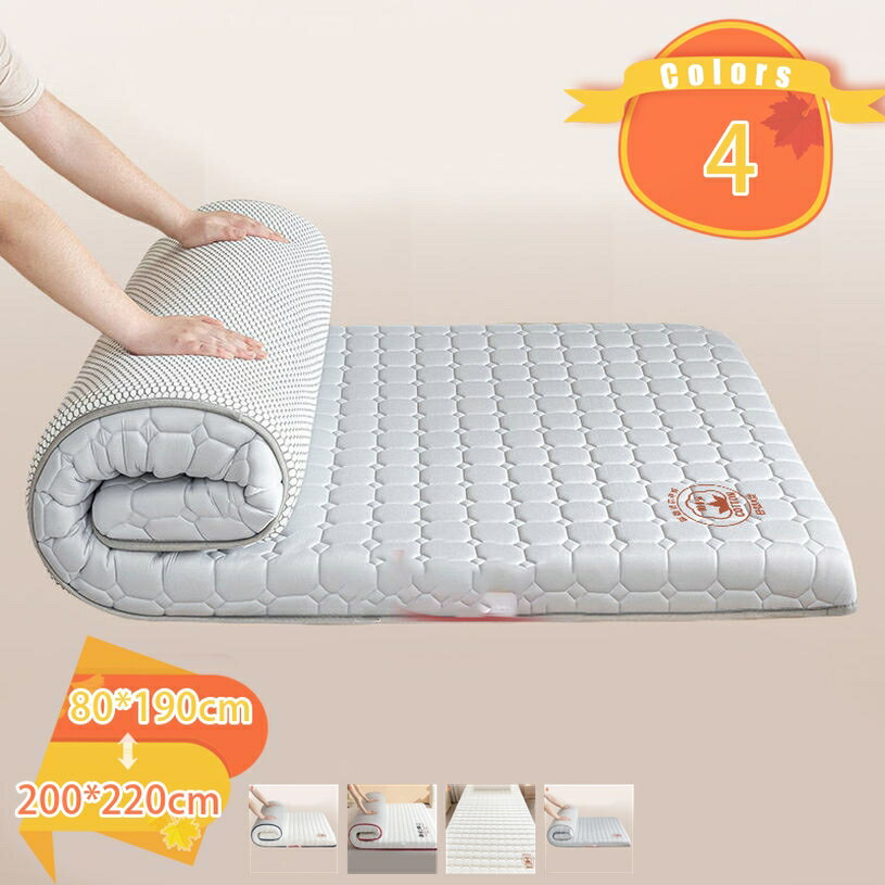 2000円OFFクーポン しき布団 セミダブル 高クッション性 防湿 やわらかい 冷え対策 春夏秋冬用 ノンスリップ 吸汗 毛抜けない 無地 折りたたみ 体圧分散 お昼寝マット 保温 ムレにくい ポリエステル 北欧 爪とぎ防止 洗濯可 fascimo