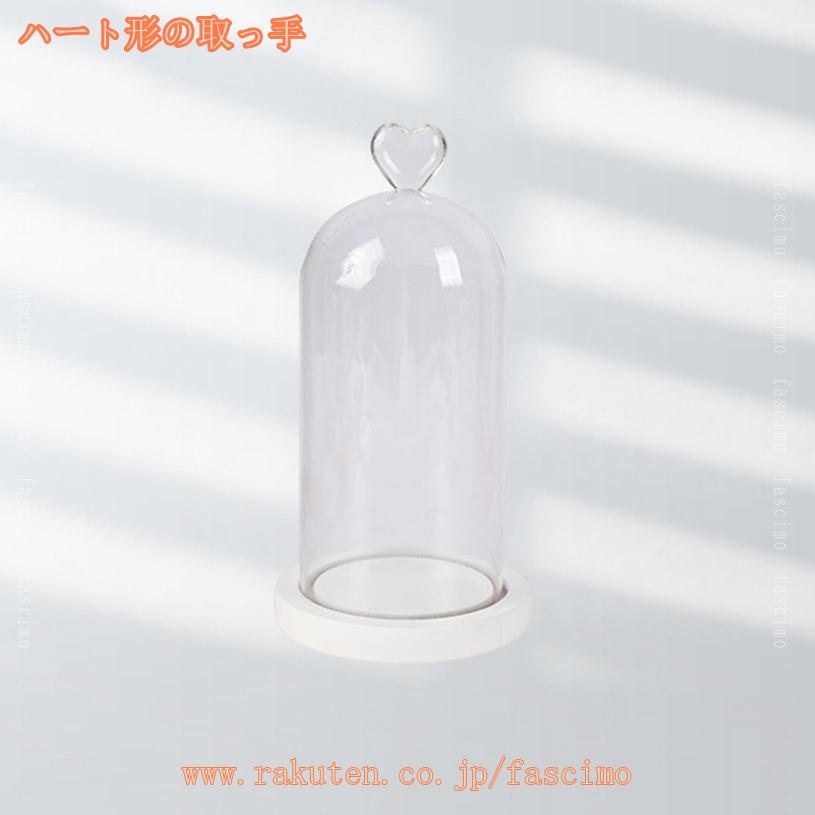 500円OFFクーポン ガラスドーム 小さい オブジェ 展示用 永生花 多用途展示 店舗什...