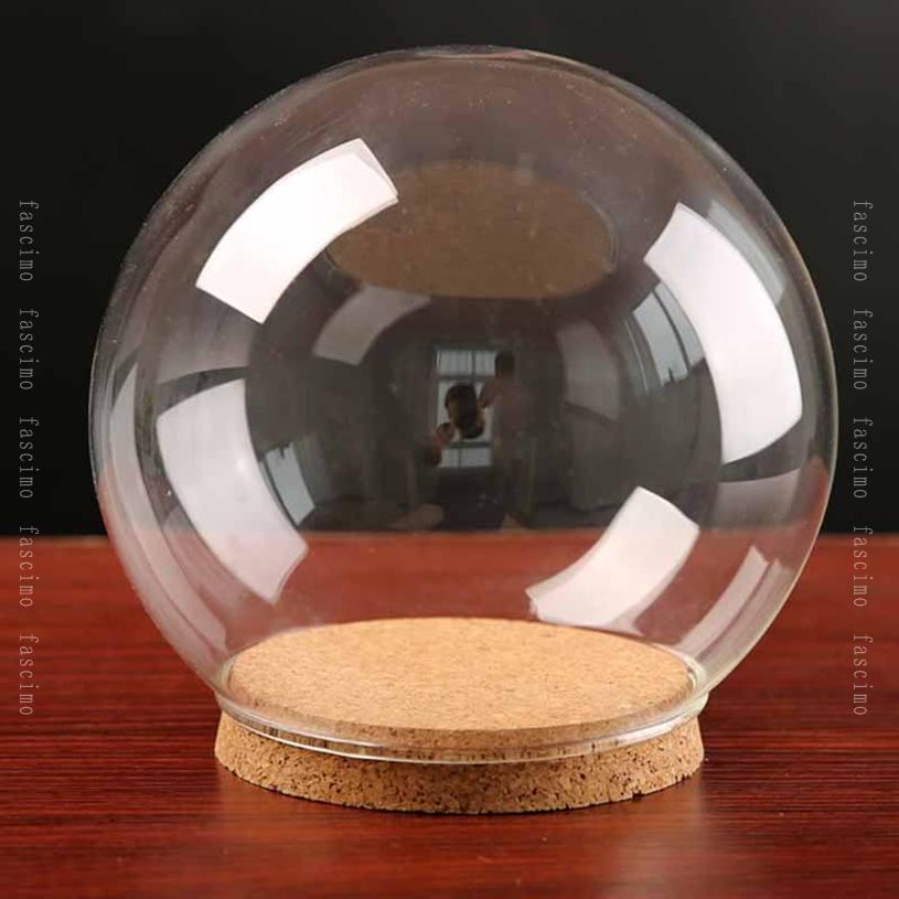 FASCIMOの300円OFFクーポン 小型 ガラスドーム 透明ドームカバー 工芸品 置物 フィギュア コレクション 防塵カバー ほこり防止ケース 卓上収納ケース ディスプレイケース 店舗展示 立体展示ケース ギフト fascimo｜アングル3