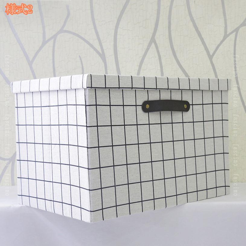 500円OFFクーポン 収納ボックス 収納ケース 衣装ケース ふた付き 折りたたみ 大容量 衣類収納ボックス おしゃれ 綿麻 無臭 服/小物/衣類/CD/DVD/マンガ/書類/おもちゃ収納 クローゼット収納箱 引き出し 取っ手付き 防塵 高耐久性 fascimo 3