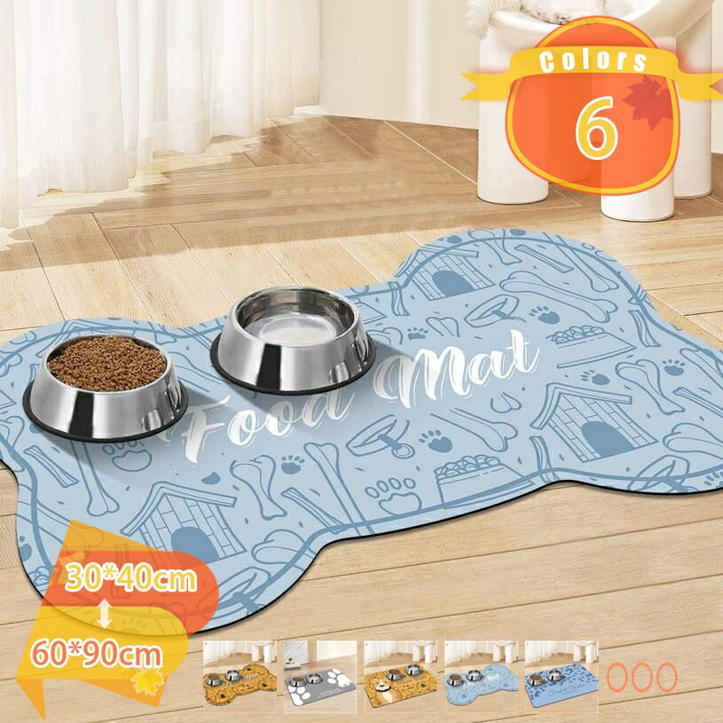 ペット用ラグ 完全防音 おしっこ防止 犬用品 フローリング保護 防臭 防カビ ダイニングマット 子犬 脱臭 繰り返し使用可能 キッチン対応 ビニール フチ加工 リビング 傷防止 すべり止め フロアーマット 床下敷き fascimo