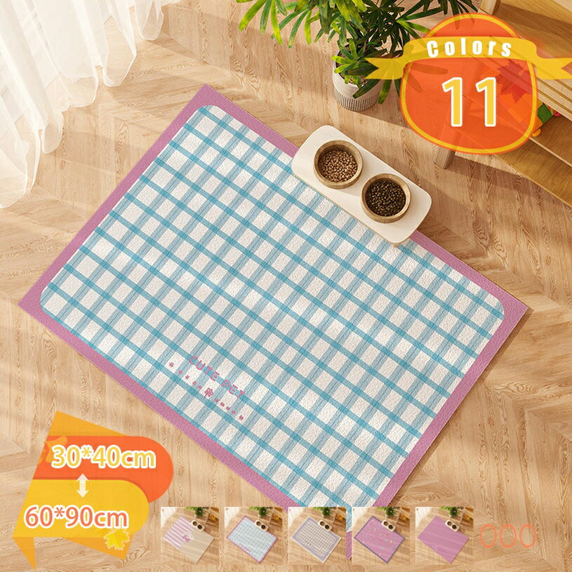 ペットシーツ 犬用品 完全防音 オフィス用 滑りにくい 防滑 フロア 吸水 速乾 大型犬OK ゲージ 快適 北欧 抗菌効果 折り畳み 消臭 抗菌 自分でカットできる ラグ ズレ防止 給餌マット 冬用 騒音対策 ペット 防水 犬猫用 fascimo